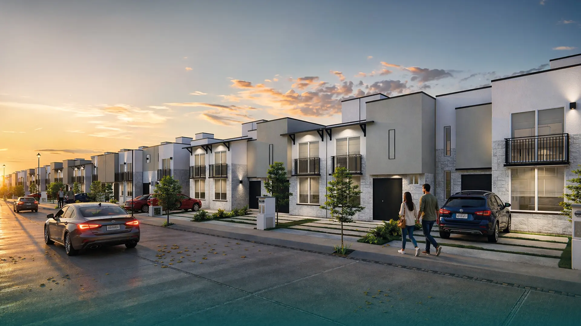 Interiores modernos de Casa Roma en Condominio Cumbre